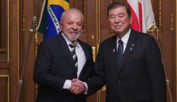 Líderes de Brasil y Japón destacan la importancia de la democracia y el libre comercio