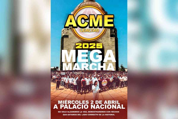 Transportistas y comerciantes convocan a megamarcha del Edomex a Palacio Nacional el 2 de abril