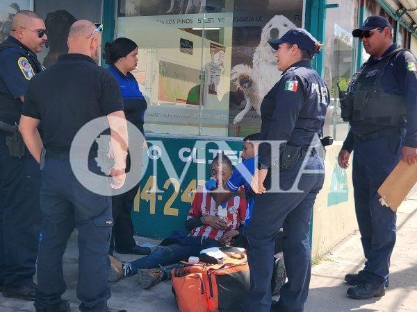 Golpean a hombre en la colonia Los Pinos tras altercado con conductor