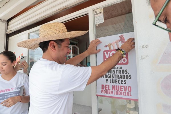 Presidente de la Cámara de Diputados Federales inicia gira para promover el voto en la Elección Judicial