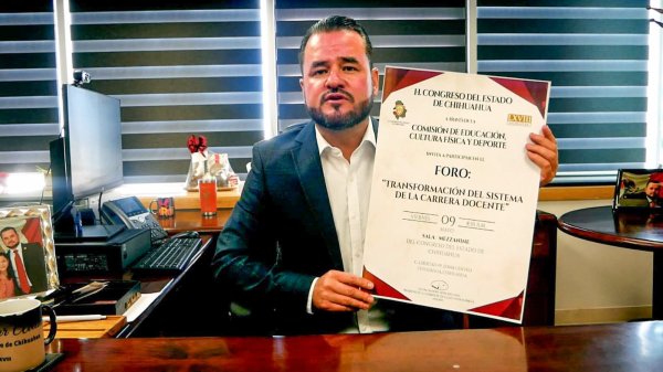 Invita Diputado Oscar Avitia a foro “Transformación del Sistema de la Carrera Docente”
