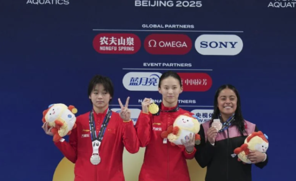 ¡Repite en el podio! La mexicana Alejandra Estudillo conquista bronce, su segunda medalla en la Súper Final de la Copa del Mundo de Clavados de Beijing