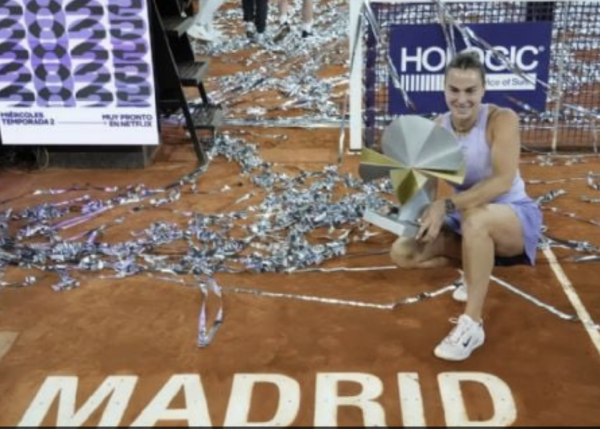 Sabalenka vence a Gauff y gana el Abierto de Madrid, el vigésimo título de su carrera