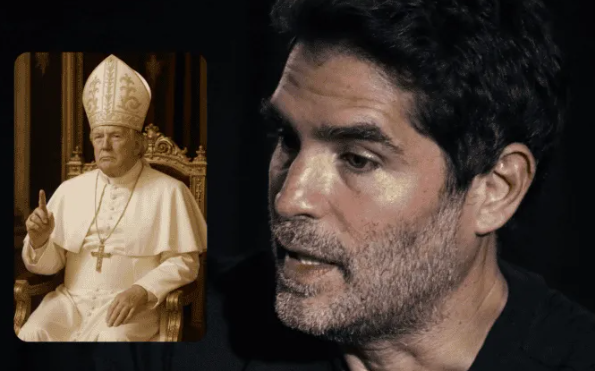 ¿Qué opina Verástegui sobre foto de Trump vestido de Papa?