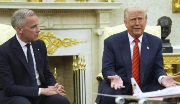 “Canadá no está en venta”, dice Carney a Trump y este responde: 