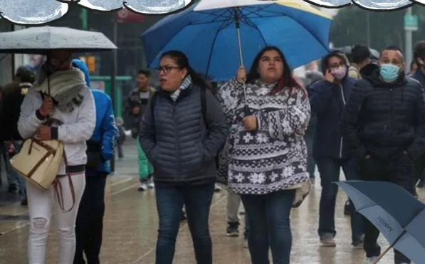 Frente frío 42 ocasionará lluvias en estos estados