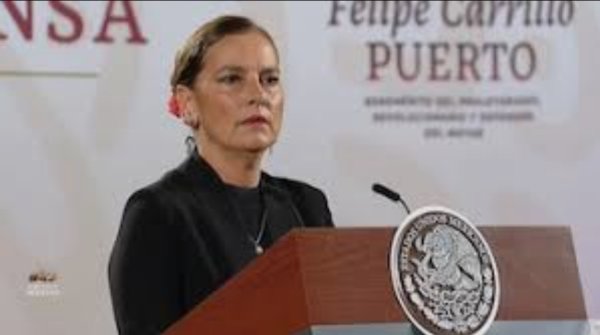 Beatriz Gutiérrez Müller asegura que sigue en México