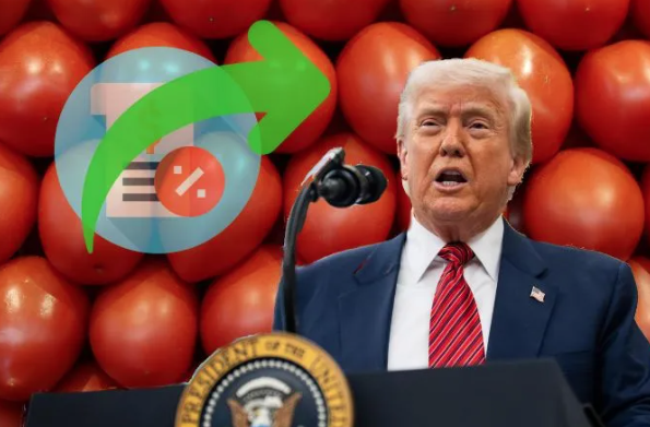 Jitomate libra aranceles de Trump