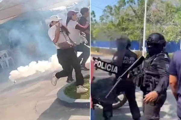Denuncian al gobernador de Tabasco ante la CNDH por operativo contra estudiantes; exigen su renuncia