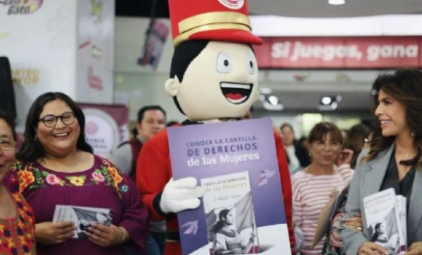 Distribuirán Cartilla de los Derechos de las Mujeres a través de “cachitos de lotería”