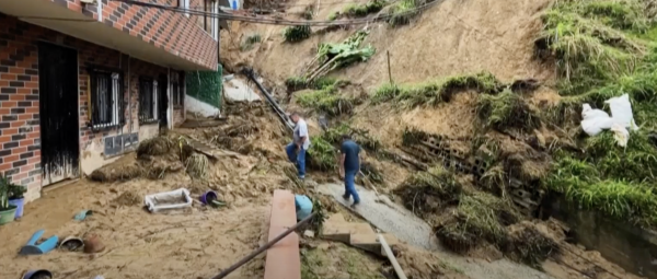 Deslave mortal en Colombia (Video)