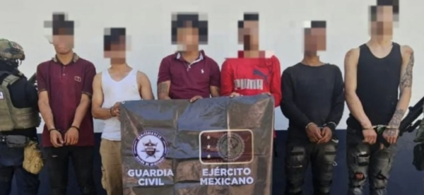 Detienen a seis venezolanos con armas y equipo táctico en Buenavista, Michoacán