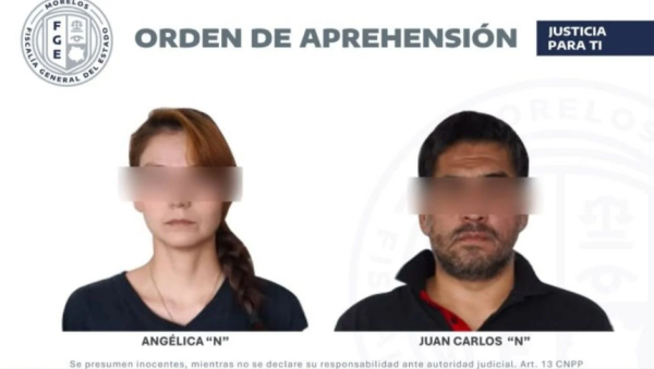 Detienen a Juan Carlos “N” y Angélica “N” por el homicidio de un niño en escuela militarizada
