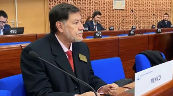 El viaje de Fernández Noroña a Europa costó 159 mil pesos, de acuerdo con documentos del Senado