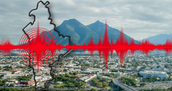 Así fue el momento del temblor en Nuevo León (video)