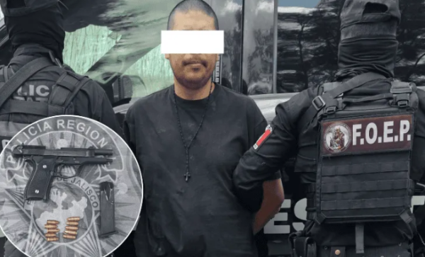Detienen a hombre en Teocaltiche; estaría implicado en homicidios de funcionarios