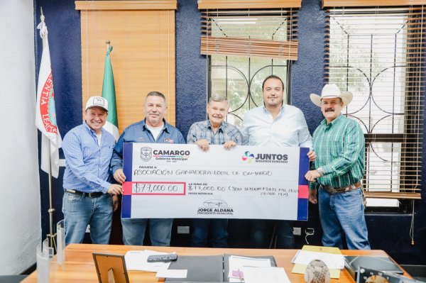 Ante cierre de exportaciones, presidente Jorge Aldana respalda y apoya a ganaderos de Camargo