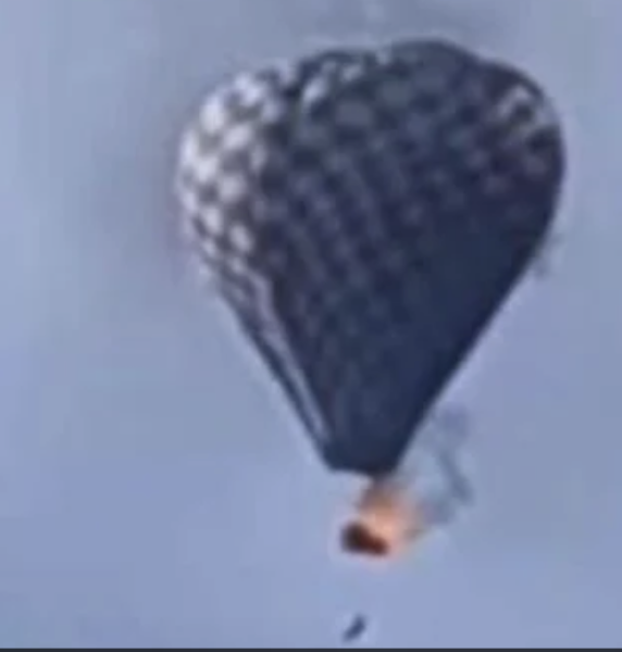 Hombre cae al vació mientras su globo aerostático se incendiaba en Zacatecas (Videos)