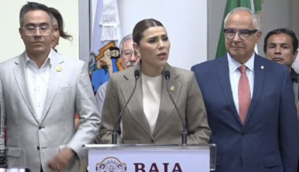 Gobernadora de Baja California asegura que EU no canceló su visa porque haya cometido un delito
