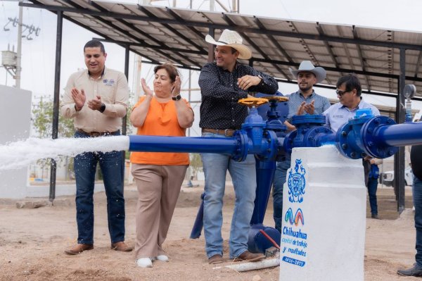 Agradecen habitantes de El Sauz al alcalde Bonilla reubicación de pozo de agua