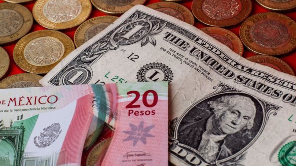 Debilidad del dólar apoya al peso que se aprecia 7.15% en lo que va del 2025