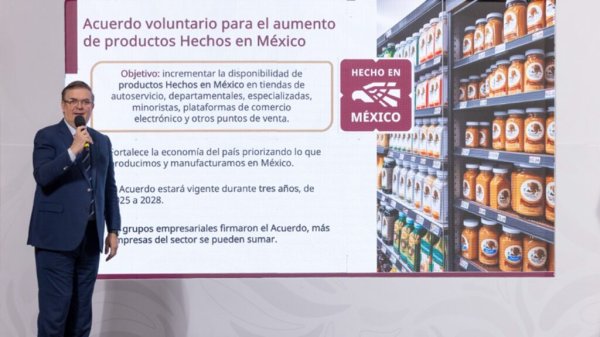 Más ‘Hecho en México’: Acuerdo con empresarios para fortalecer la economía