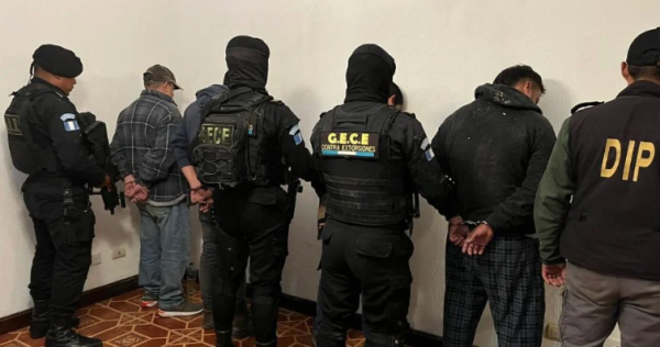 Aprehenden a mexicano en Guatemala durante operativo contra un laboratorio para fabricar drogas