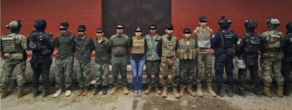 Detienen a nueve sujetos en Michoacán por presuntos nexos con el reclutamiento para el crimen