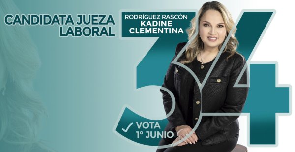 Candidata a juez laboral, Kadine Rodríguez #34