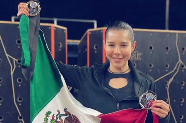 ¡Subcampeona del orbe! La mexicana Ella Bucio se cuelga medalla de plata en la Copa Mundial de Parkour