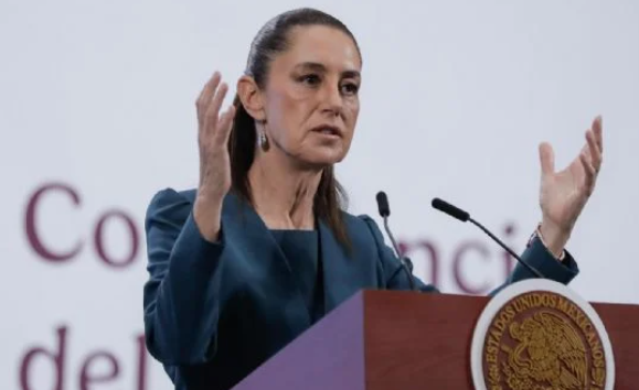 Informe de Marina sobre choque de buque Cuauhtémoc no será público en principio: Sheinbaum