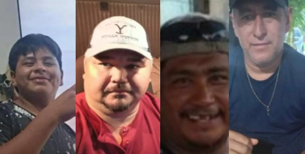 Cuerpos calcinados en Tabasco sí son de los cuatro mecánicos desparecidos: FGET