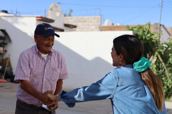 En las calles de Chihuahua, Andrea Chávez informa e incentiva la participación en la elección judicial