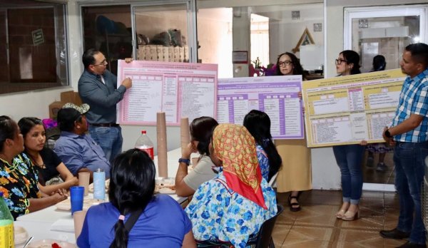 Lleva TEE y la SCyPI pláticas informativas a comunidades indígenas sobre proceso electoral extraordinario.