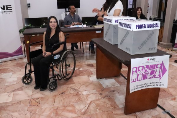 Efectúa INE simulacro de votación con medidas de igualdad y accesibilidad
