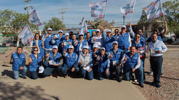 Llevan mensaje a favor de la vida a familias de Cuauhtémoc