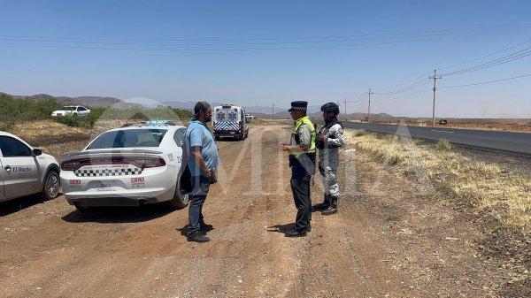 Sujetos atracan a chofer rumbo a Juárez; se llevan tráiler cargado con cerveza