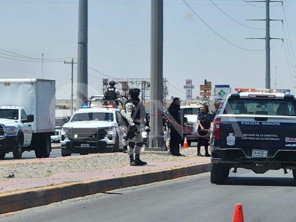 Ejecutan a sujeto en el bulevar Cuatro Siglos de Ciudad Juárez