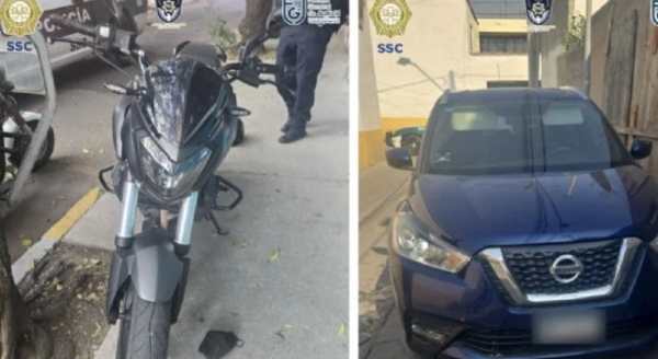 Localizan moto y camioneta que habrían sido usados en ataque a funcionarios de la CDMX
