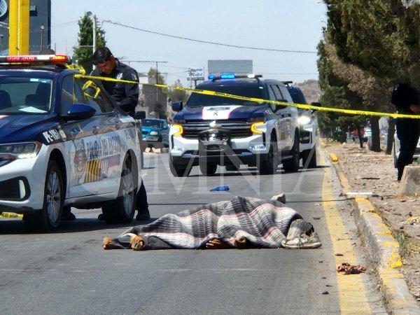 Hombre en situación de calle muere atropellado en la carretera a Cuauhtémoc