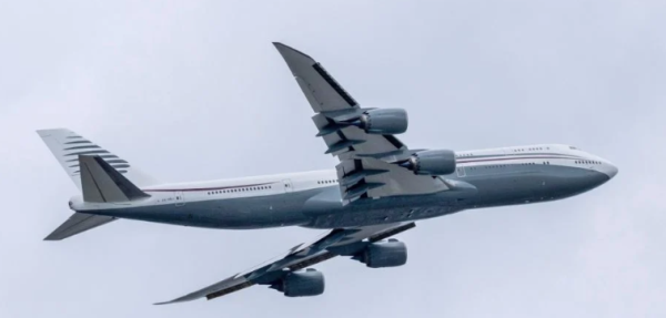 Departamento de Defensa acepta el avión regalado por Qatar; lo adaptarán para uso de Trump