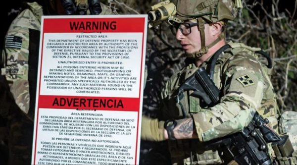 EU designa zonas de defensa nacional en la frontera con México; 
