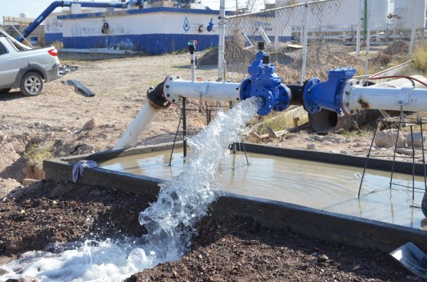 Invierte JCAS más de 12 mdp en obras para garantizar el abasto de agua potable en Camargo