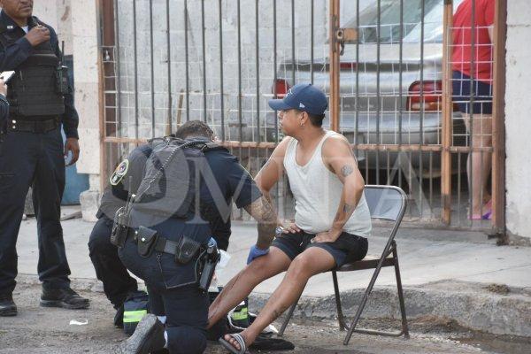 Hombre resulta gravemente herido por arma blanca en la colonia Atenas