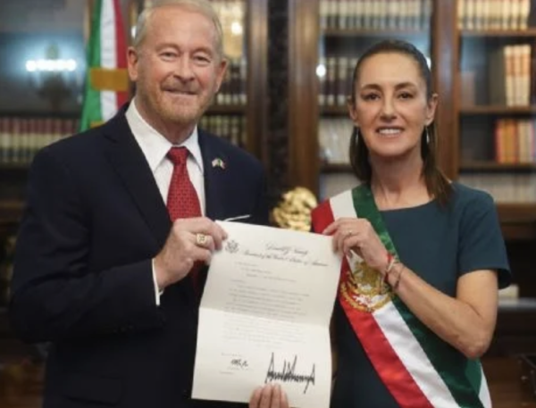 Embajador de EU en México respalda dichos de su 