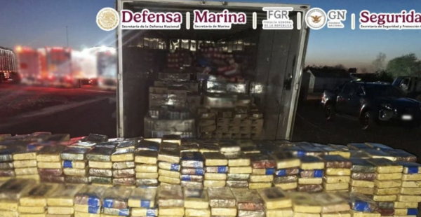 Integrante del Cártel del Pacífico es detenido en Sonora con 700 kilos de cocaína ocultos en empaques de café