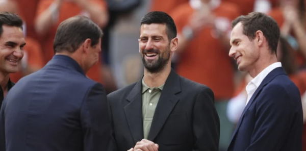Djokovic ya visualiza su retiro tras el homenaje que le hizo Roland Garros a Rafa Nadal