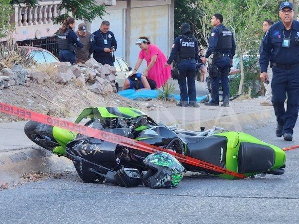 Muere motociclista en accidente vial en faldas del Cerro Coronel