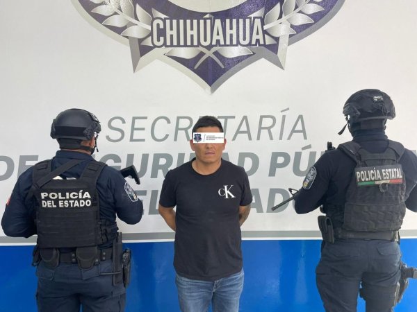 Detienen elementos de la SSPE en Juárez a líder de 