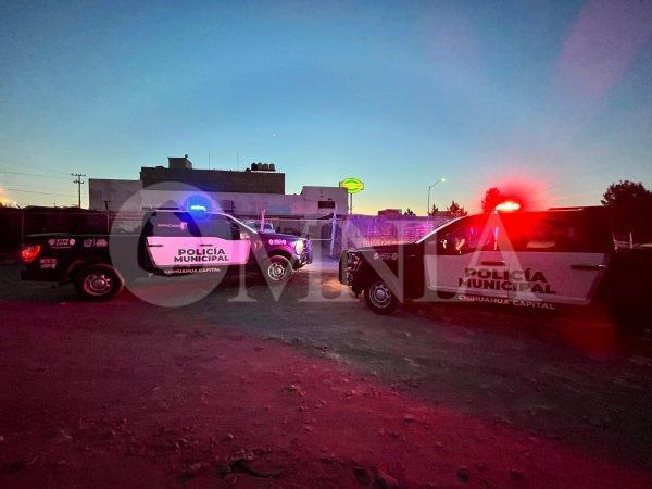 Detienen a cuatro menores tras riña en terreno baldío de la vialidad Los Nogales